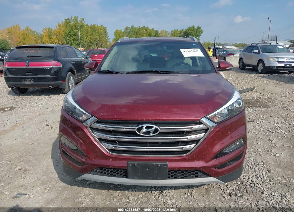 2017 HYUNDAI TUCSON LIMITED VIN: KM8J3CA2XHU357473