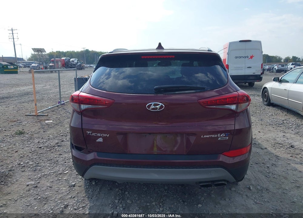 2017 HYUNDAI TUCSON LIMITED VIN: KM8J3CA2XHU357473