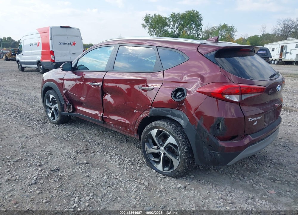 2017 HYUNDAI TUCSON LIMITED VIN: KM8J3CA2XHU357473