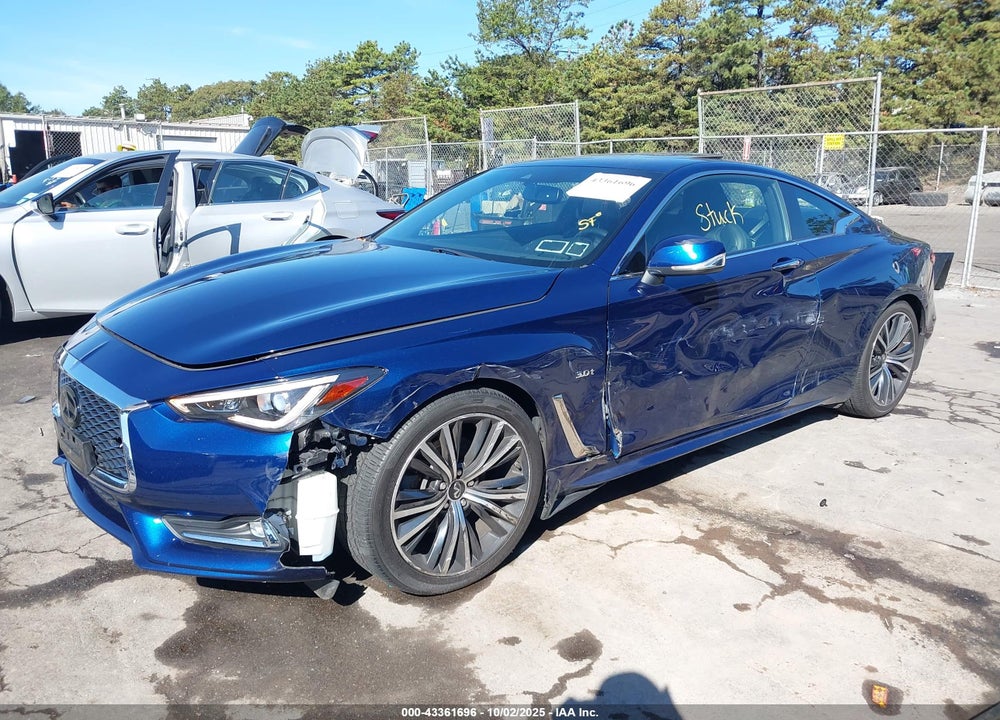 2020 INFINITI Q60 LUXE AWD VIN: JN1EV7EL4LM380222