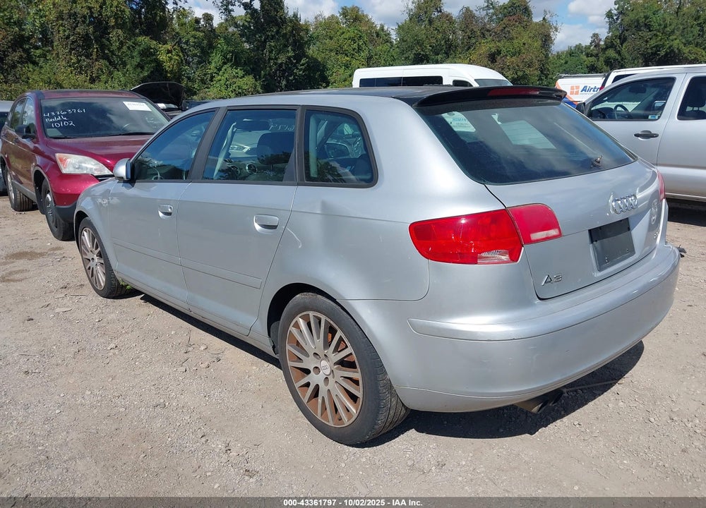 2006 AUDI A3 2.0T VIN: WAUMF78P76A123451