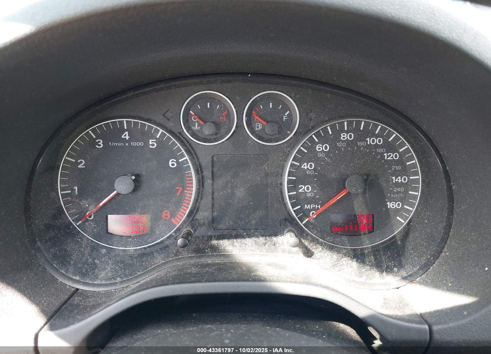 2006 AUDI A3 2.0T VIN: WAUMF78P76A123451
