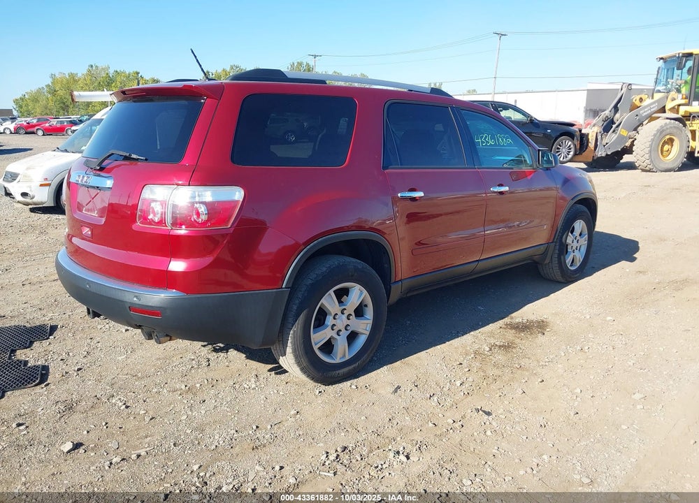 2010 GMC ACADIA SLE VIN: 1GKLRLED8AJ172633