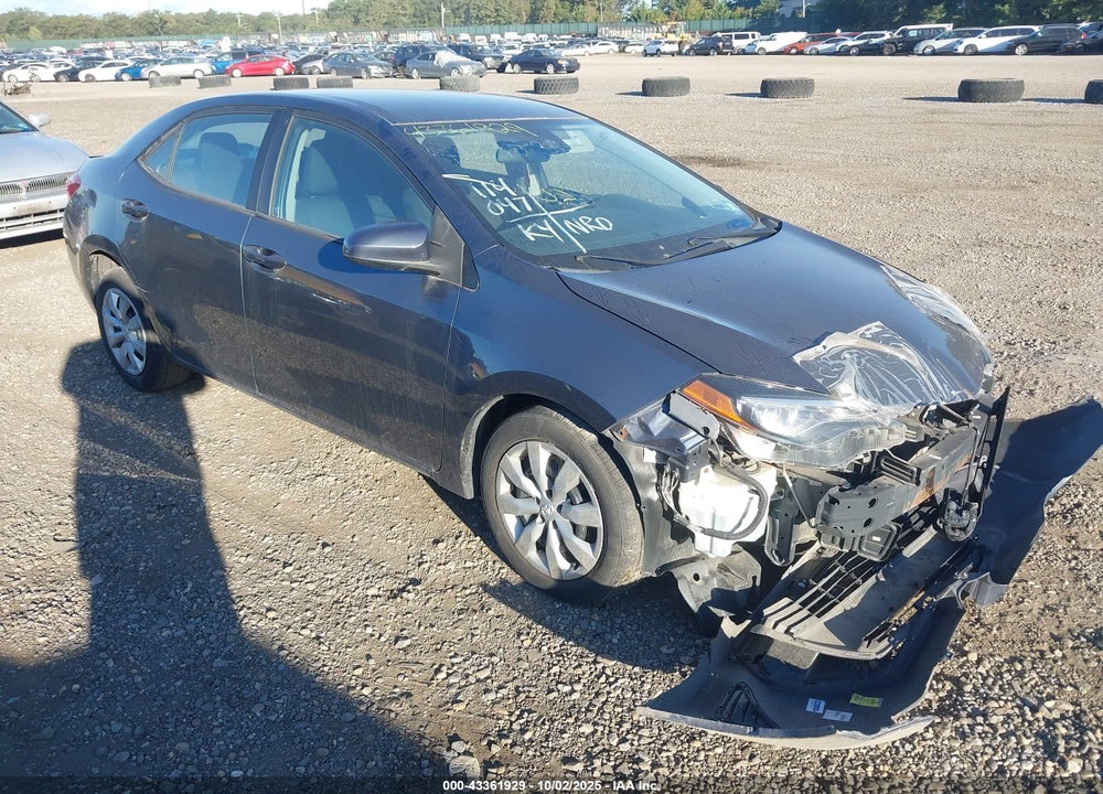 2018 TOYOTA COROLLA LE VIN: 2T1BURHE9JC987965