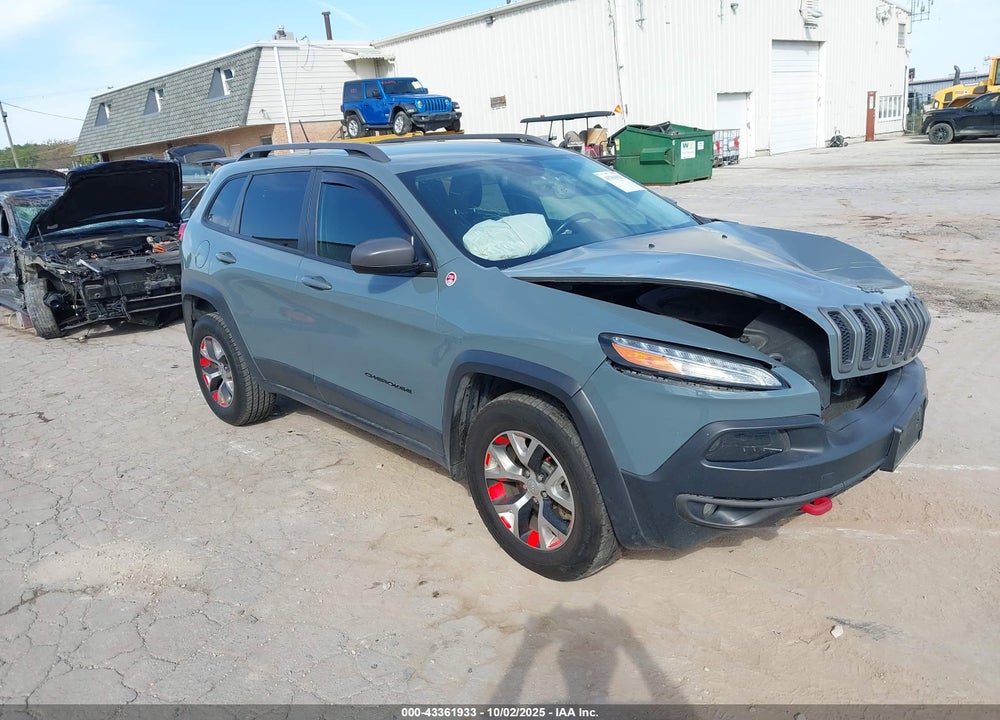 2014 JEEP CHEROKEE TRAILHAWK VIN: 1C4PJMBS0EW134691