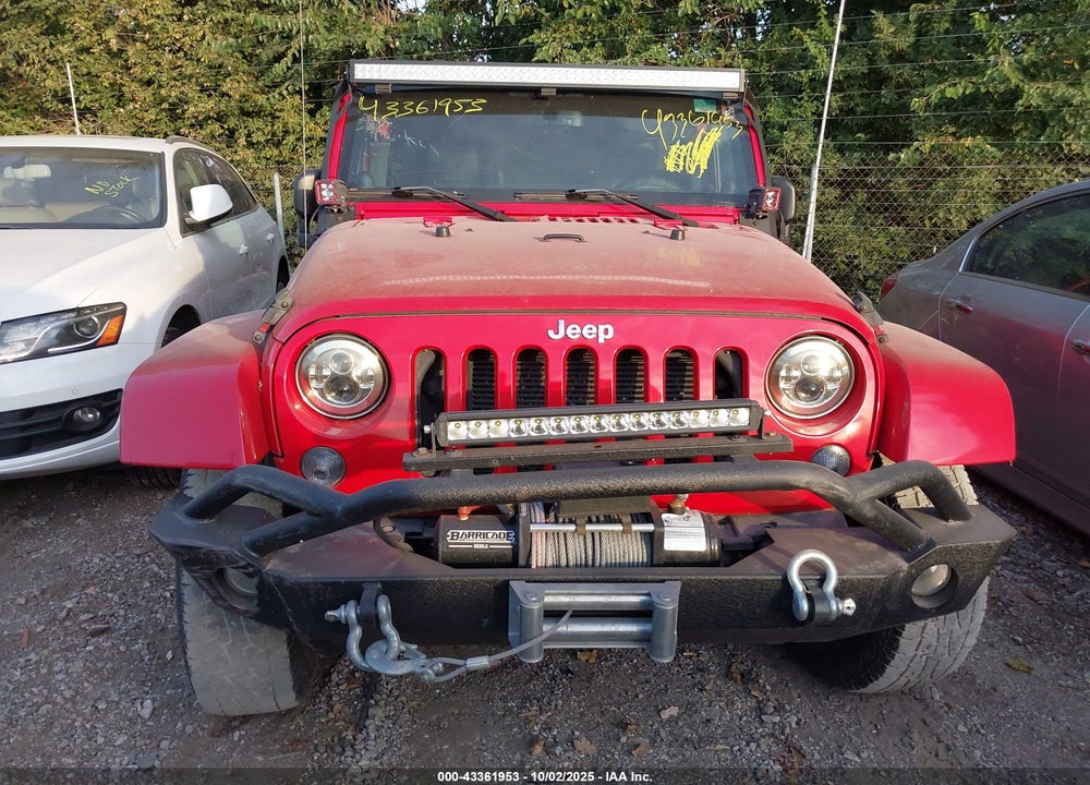 2014 JEEP WRANGLER UNLIMITED VIN: 1C4BJWEG6EL233563