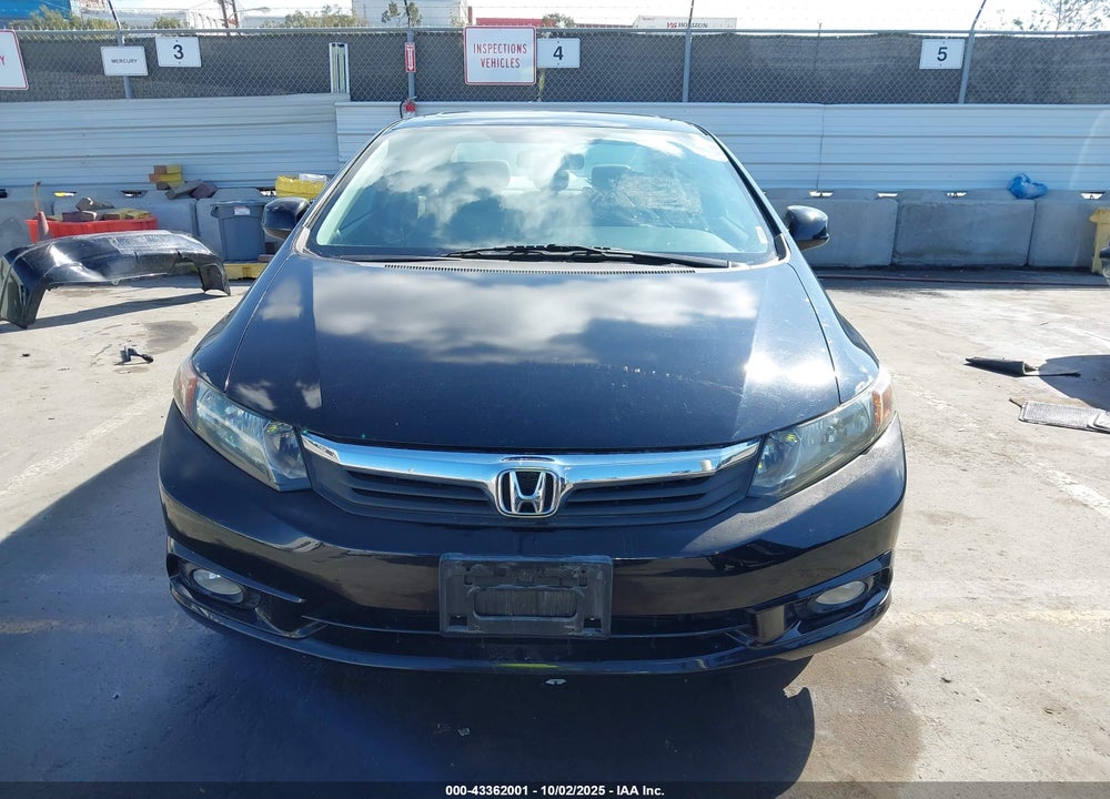 2012 HONDA CIVIC EX-L VIN: 19XFB2F91CE306738