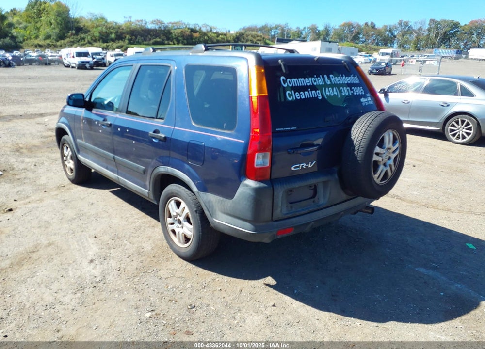 2004 HONDA CR-V EX VIN: SHSRD78884U200476