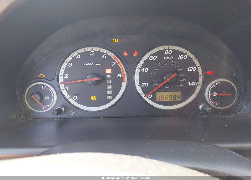 2004 HONDA CR-V EX VIN: SHSRD78884U200476