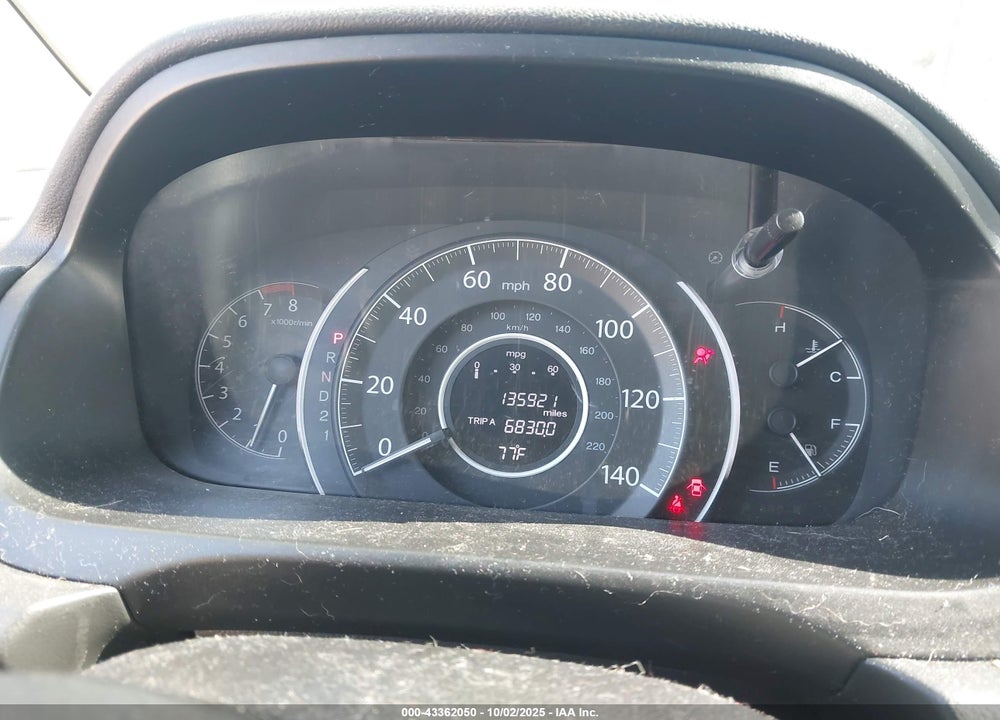 2012 HONDA CR-V VIN: 2HKRM4H53CH601543