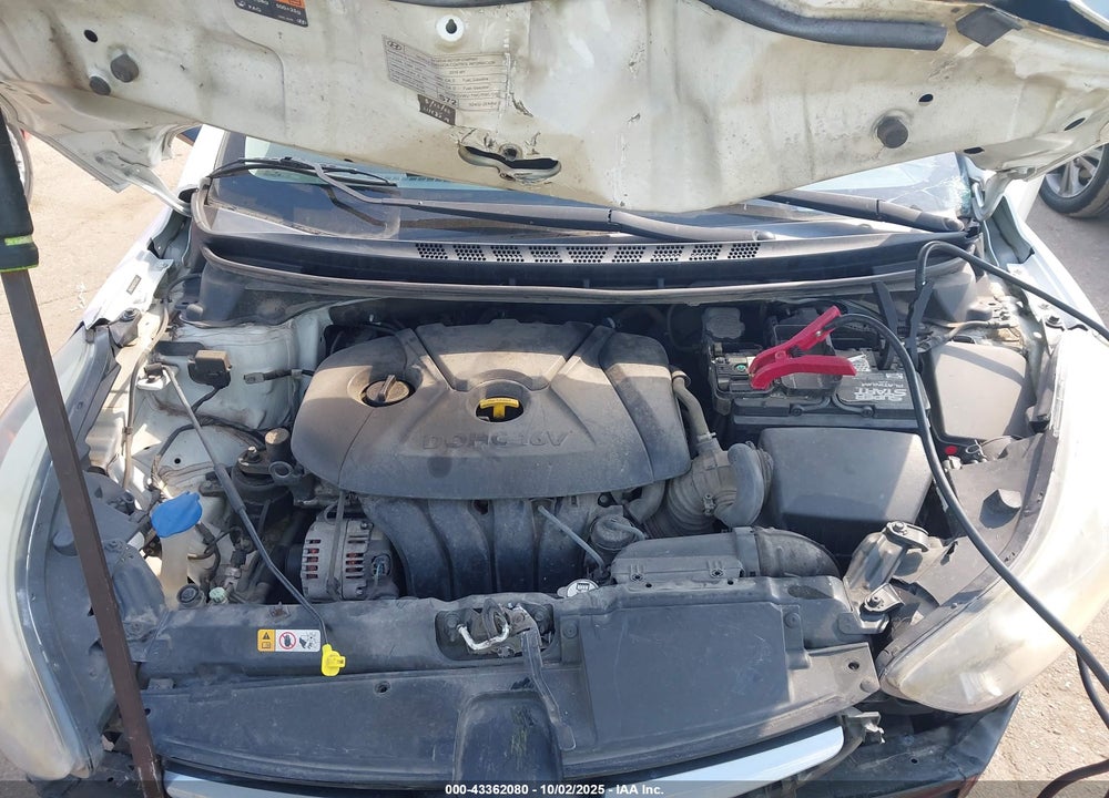 2016 HYUNDAI ELANTRA VIN: 5NPDH4AE7GH753453