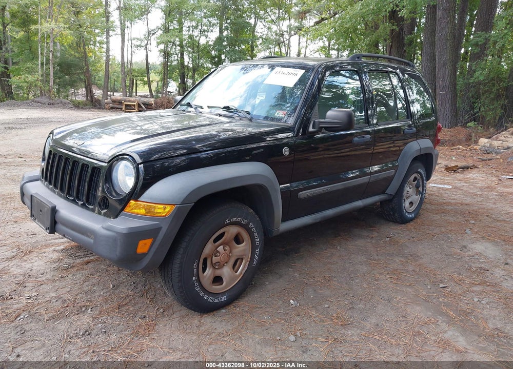 2007 JEEP LIBERTY SPORT VIN: 1J4GL48K17W712344