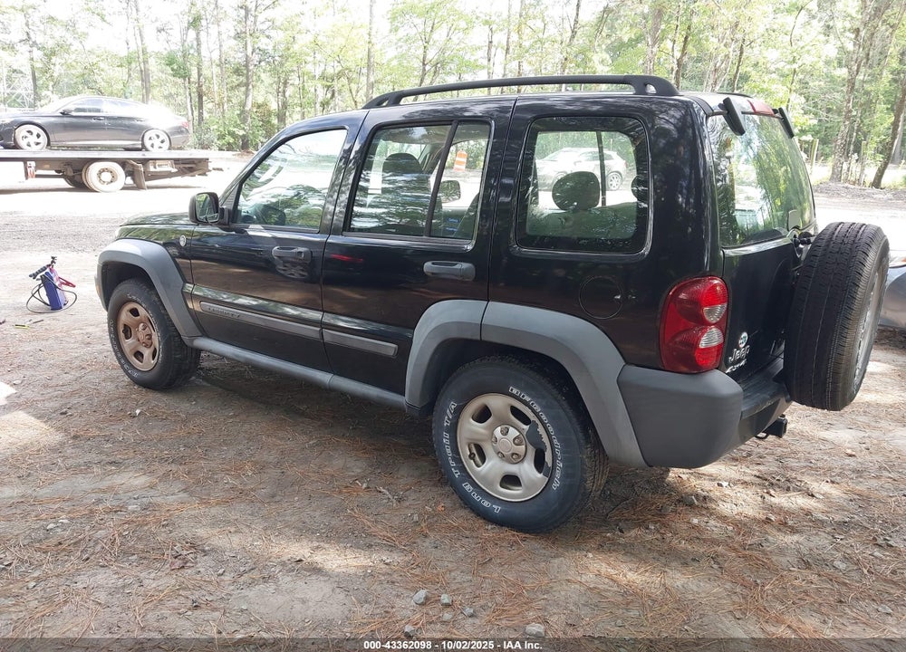 2007 JEEP LIBERTY SPORT VIN: 1J4GL48K17W712344