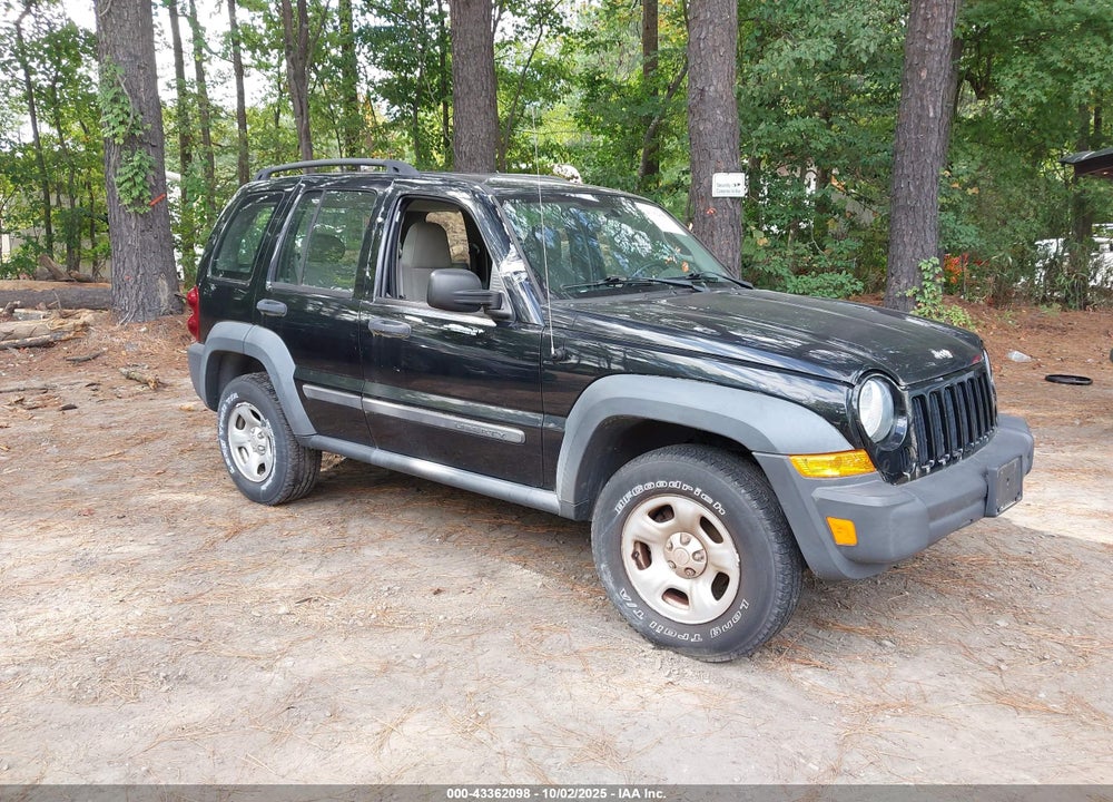 2007 JEEP LIBERTY SPORT VIN: 1J4GL48K17W712344