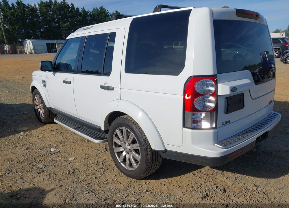2012 LAND ROVER LR4 VIN: SALAK2D4XCA604332