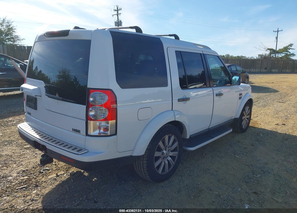 2012 LAND ROVER LR4 VIN: SALAK2D4XCA604332