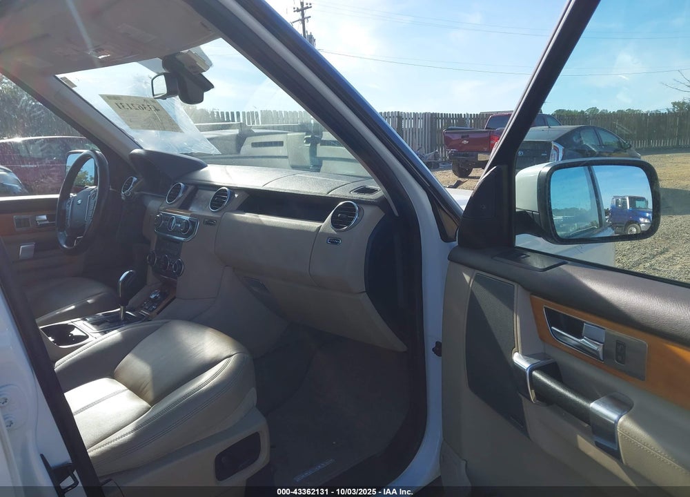 2012 LAND ROVER LR4 VIN: SALAK2D4XCA604332