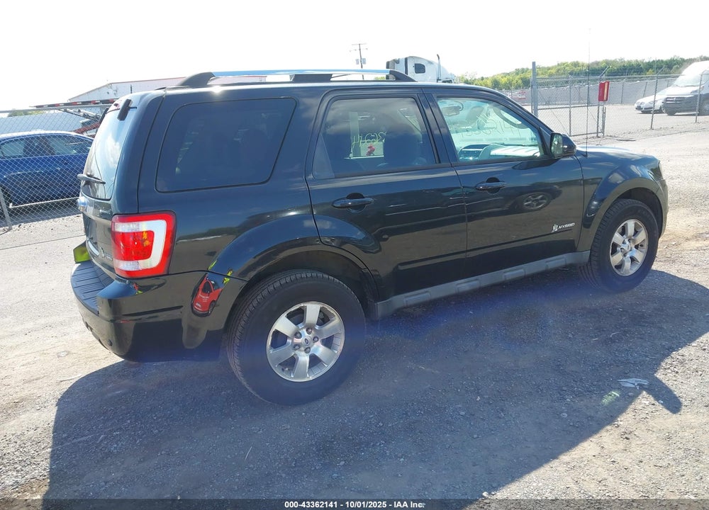 2011 FORD ESCAPE HYBRID VIN: 1FMCU4K35BKA59855