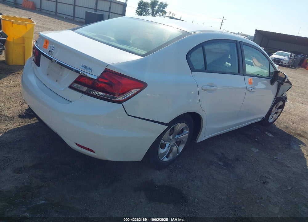 2015 HONDA CIVIC LX VIN: 19XFB2F52FE122068