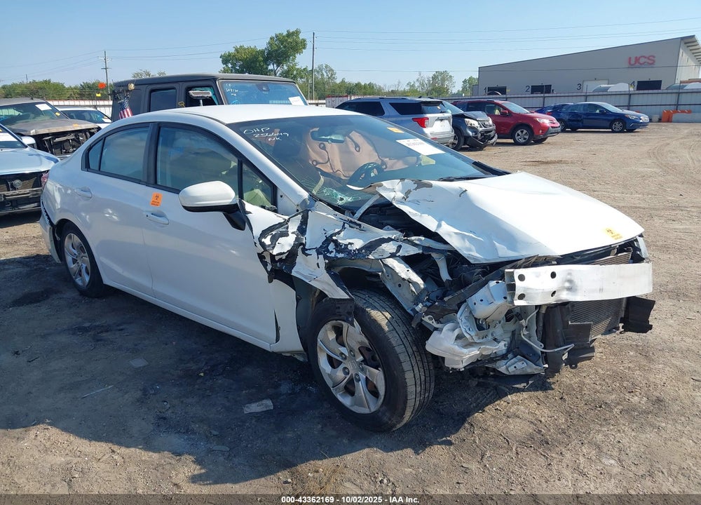 2015 HONDA CIVIC LX VIN: 19XFB2F52FE122068