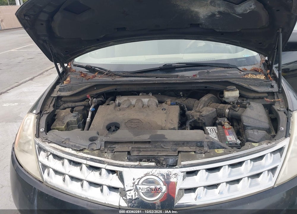 2006 NISSAN MURANO VIN: JN8AZO8W96W524633