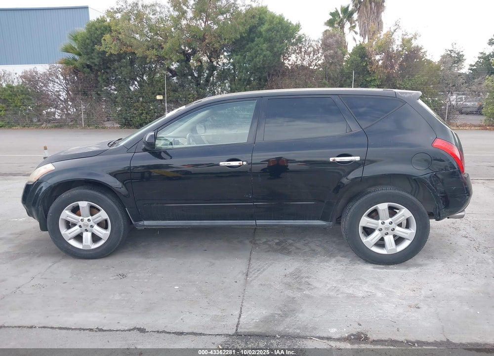 2006 NISSAN MURANO VIN: JN8AZO8W96W524633