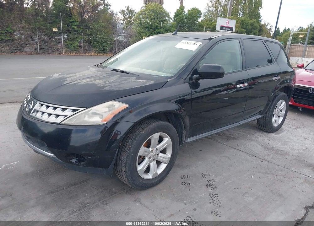 2006 NISSAN MURANO VIN: JN8AZO8W96W524633