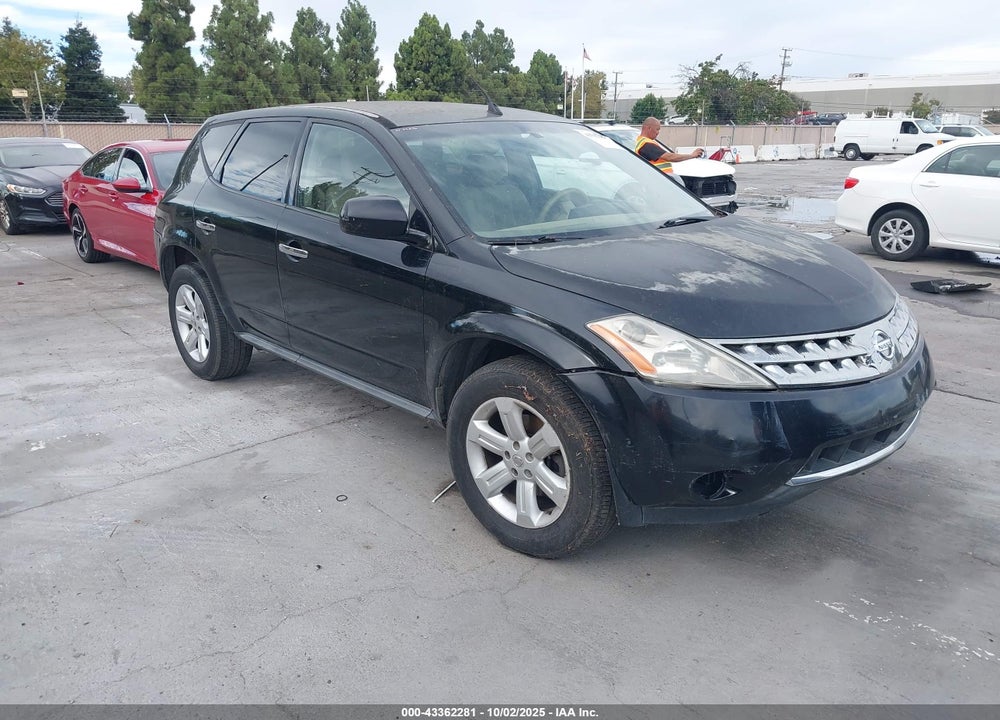 2006 NISSAN MURANO VIN: JN8AZO8W96W524633
