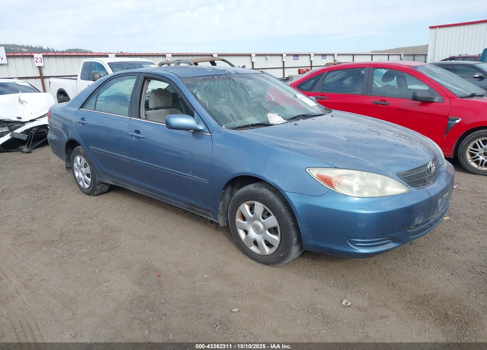 2004 TOYOTA CAMRY LE VIN: 4T1BE32K04U939282