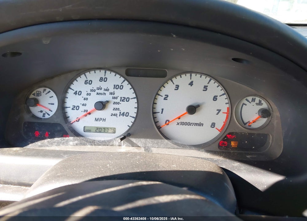 2001 NISSAN SENTRA SE- VIN: 3N1BB51D61L129787
