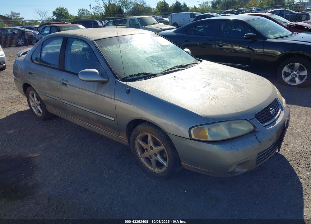 2001 NISSAN SENTRA SE- VIN: 3N1BB51D61L129787