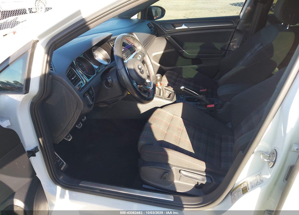 2021 VOLKSWAGEN GOLF GTI 2.0T AUTOBAHN/2.0T S/2.0T SE VIN: 3VW5T7AU7MM010693