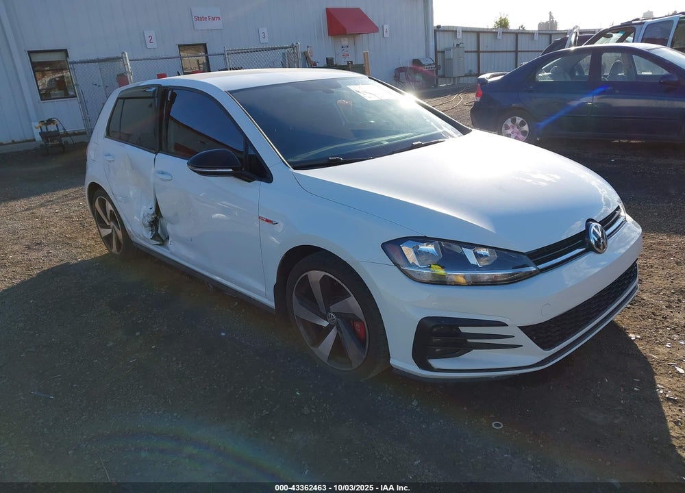 2021 VOLKSWAGEN GOLF GTI 2.0T AUTOBAHN/2.0T S/2.0T SE VIN: 3VW5T7AU7MM010693
