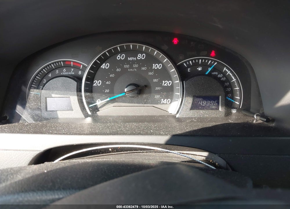 2012 TOYOTA CAMRY VIN: 4T4BF1FKXCR164358