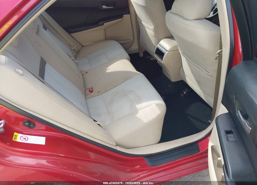 2012 TOYOTA CAMRY VIN: 4T4BF1FKXCR164358