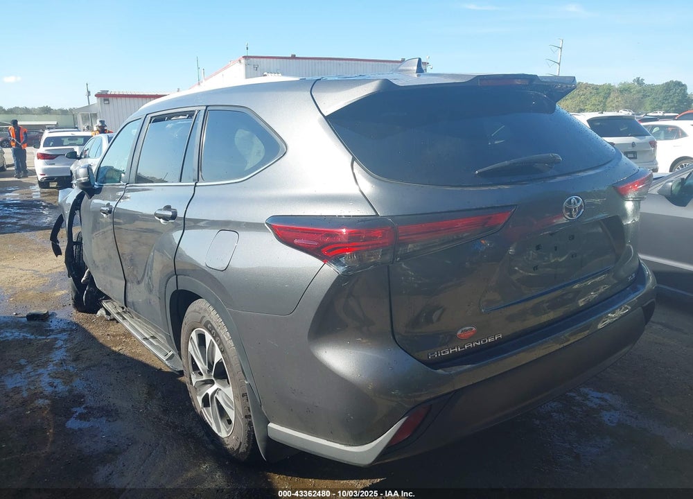2023 TOYOTA HIGHLANDER XLE VIN: 5TDKDRAH2PS517474