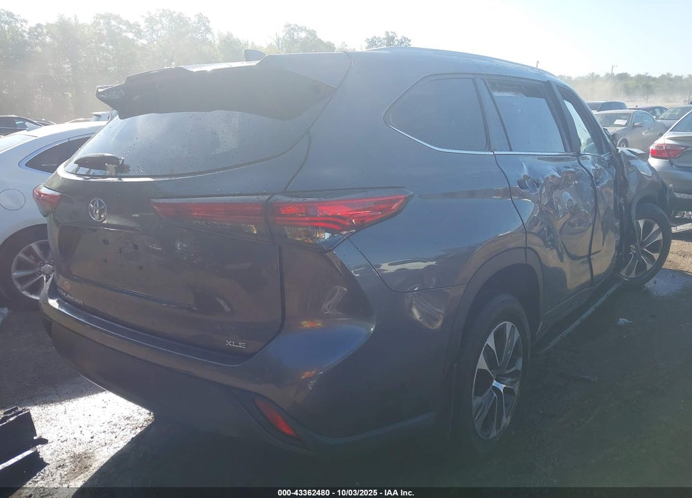 2023 TOYOTA HIGHLANDER XLE VIN: 5TDKDRAH2PS517474