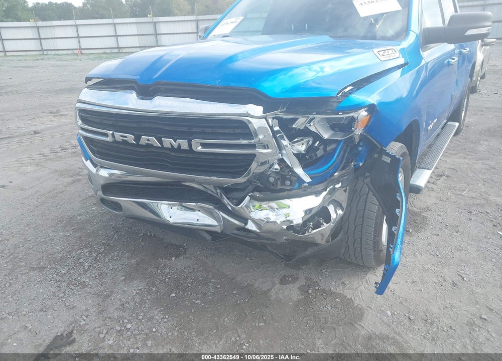 2020 RAM 1500 BIG HORN 4X4 5'7 BOX VIN: 1C6SRFFT3LN362079
