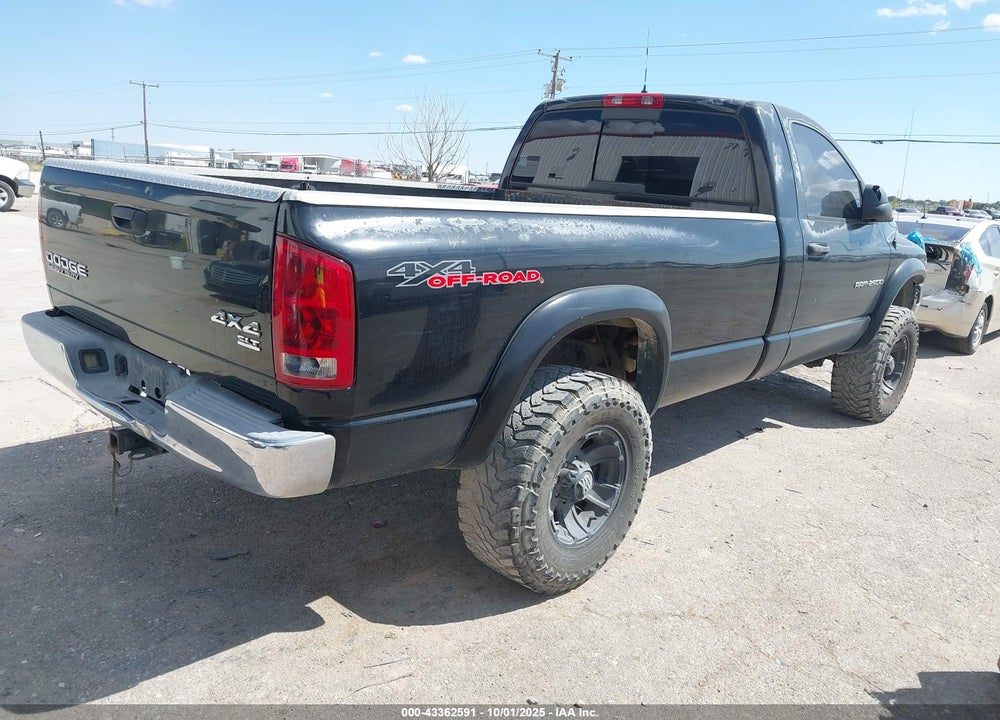 2004 DODGE RAM 2500 SLT/LARAMIE VIN: 3D7KU26D44G205329