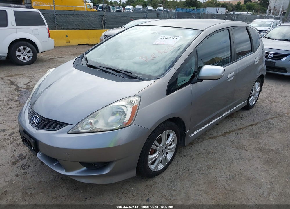 2009 HONDA FIT SPORT VIN: JHMGE87429S070851