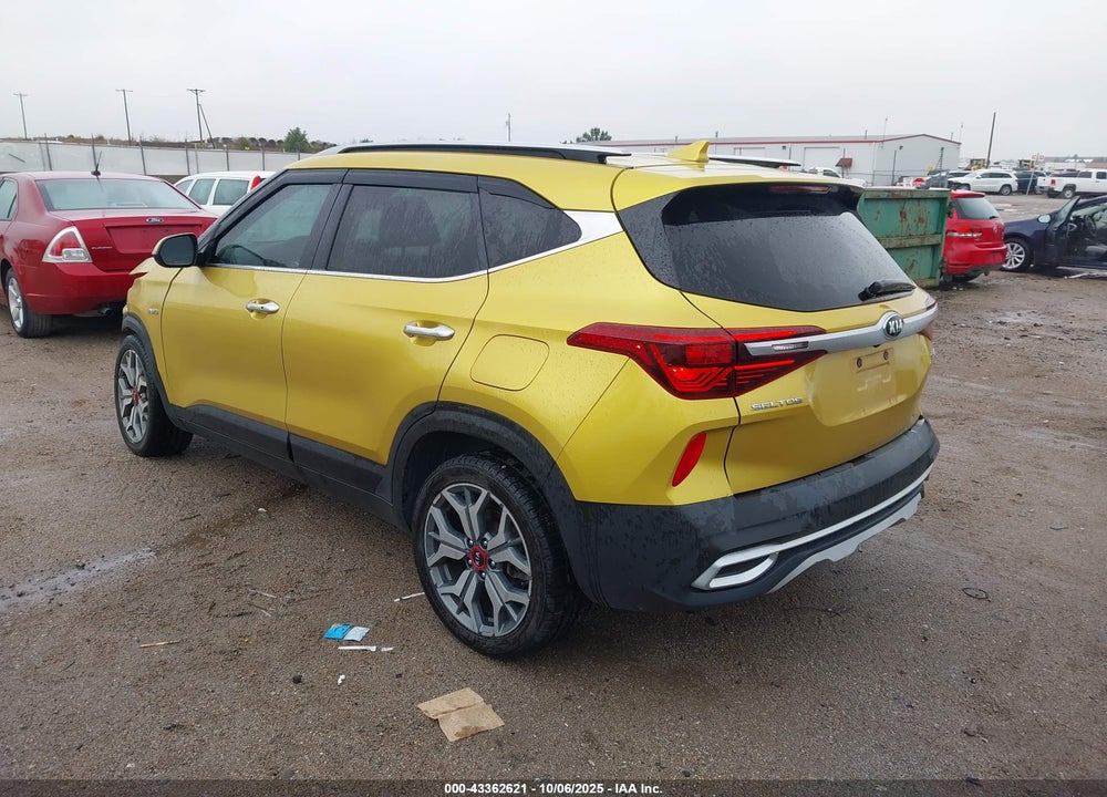 2021 KIA SELTOS SX TURBO VIN: KNDETCA28M7089215