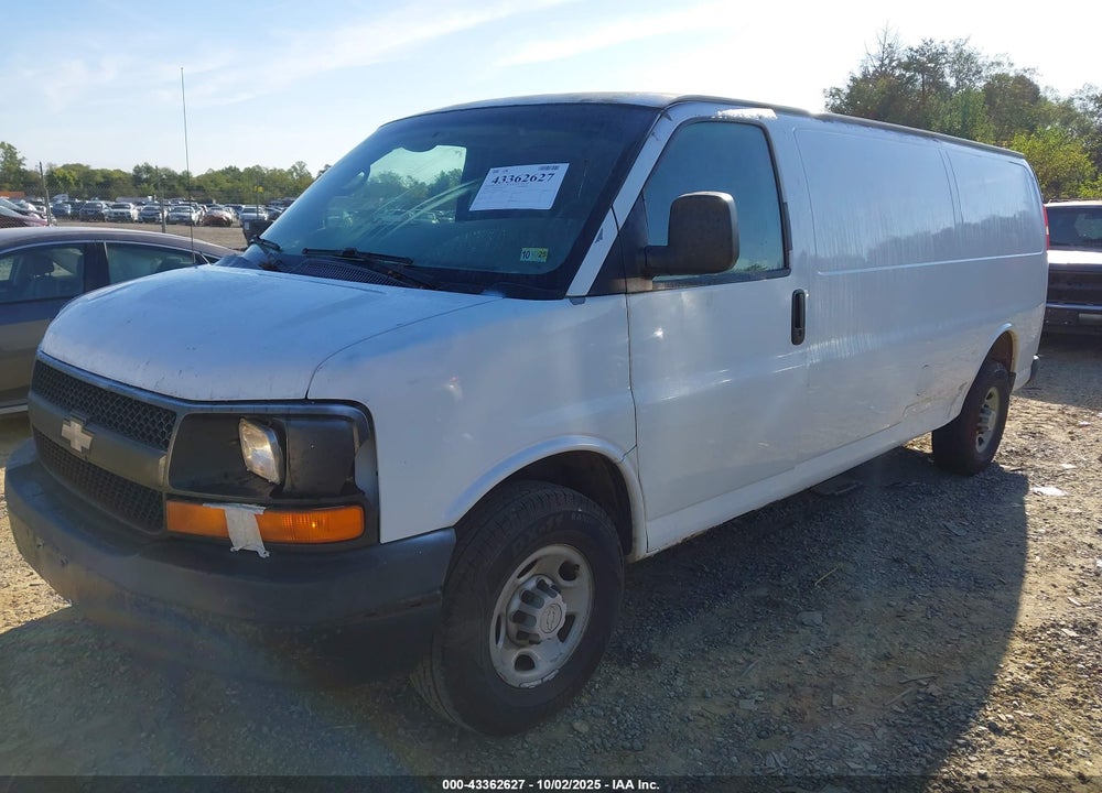2008 CHEVROLET EXPRESS WORK VAN VIN: 1GCGG29C881141567
