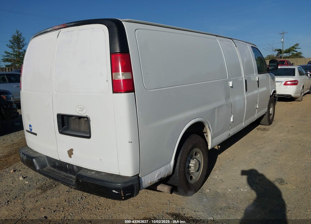 2008 CHEVROLET EXPRESS WORK VAN VIN: 1GCGG29C881141567