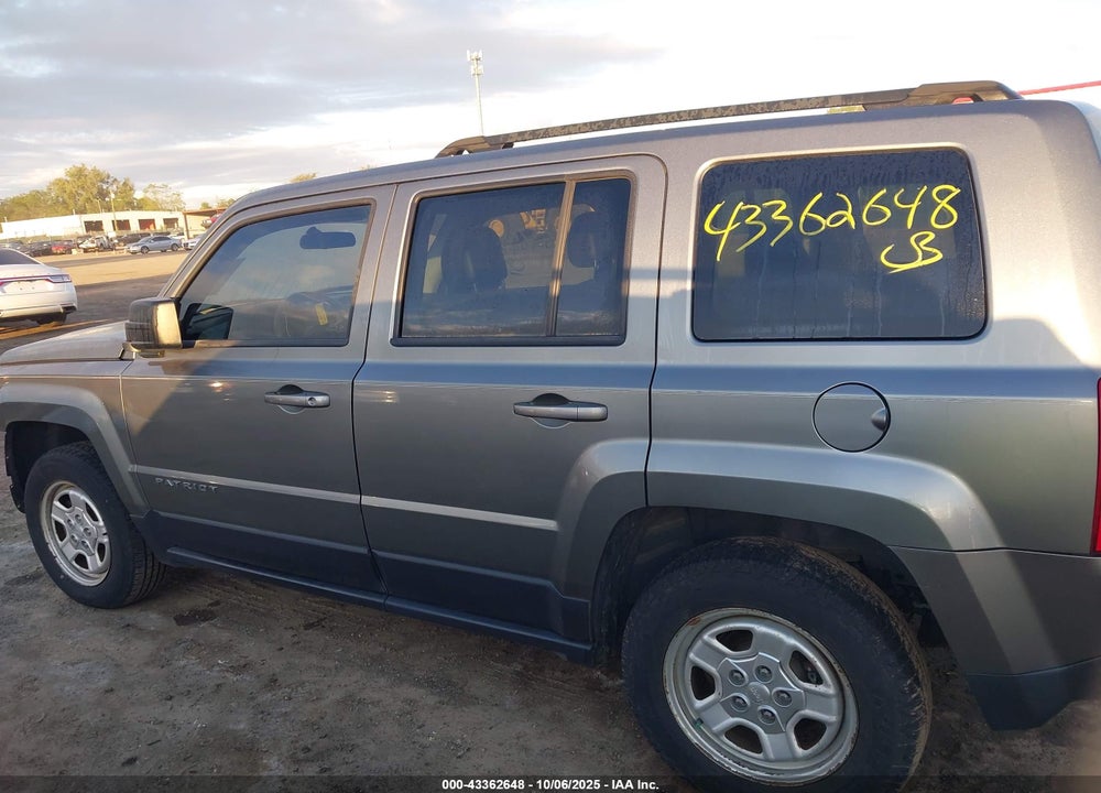 2014 JEEP PATRIOT VIN: 1C4NJRBB8ED533946