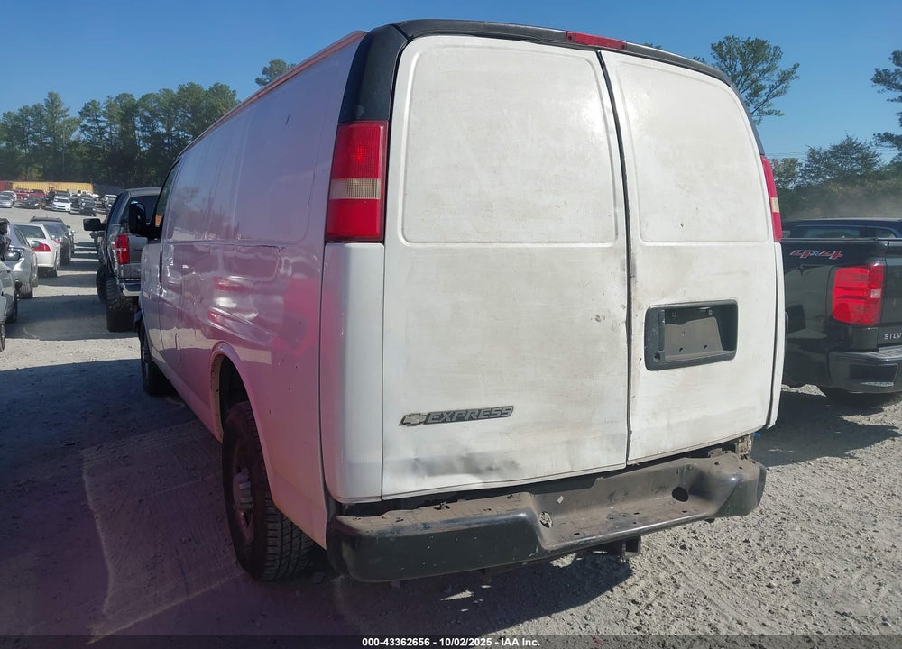 2011 CHEVROLET EXPRESS 2500 VIN: 1GCWGFBG8B1188752