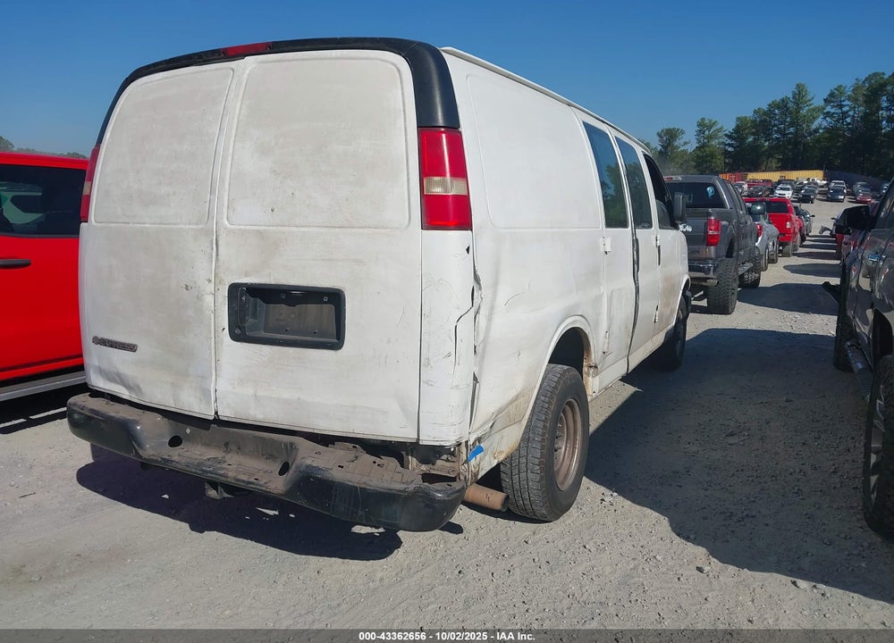 2011 CHEVROLET EXPRESS 2500 VIN: 1GCWGFBG8B1188752