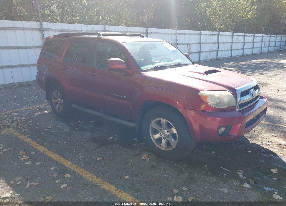 2007 TOYOTA 4RUNNER SPORT V8 VIN: JTEBT14R378037842