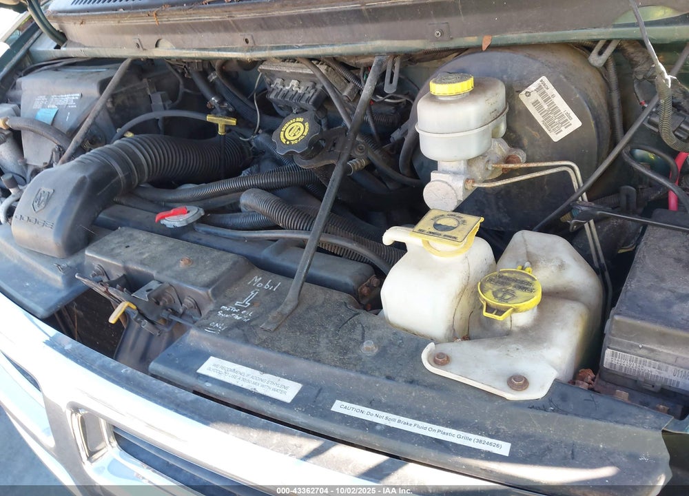 1999 DODGE RAM VAN 1500 COMMERCIAL/CONVERSION VIN: 2B6HB11Y0XK563702