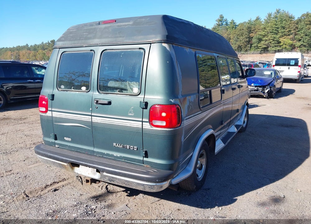 1999 DODGE RAM VAN 1500 COMMERCIAL/CONVERSION VIN: 2B6HB11Y0XK563702