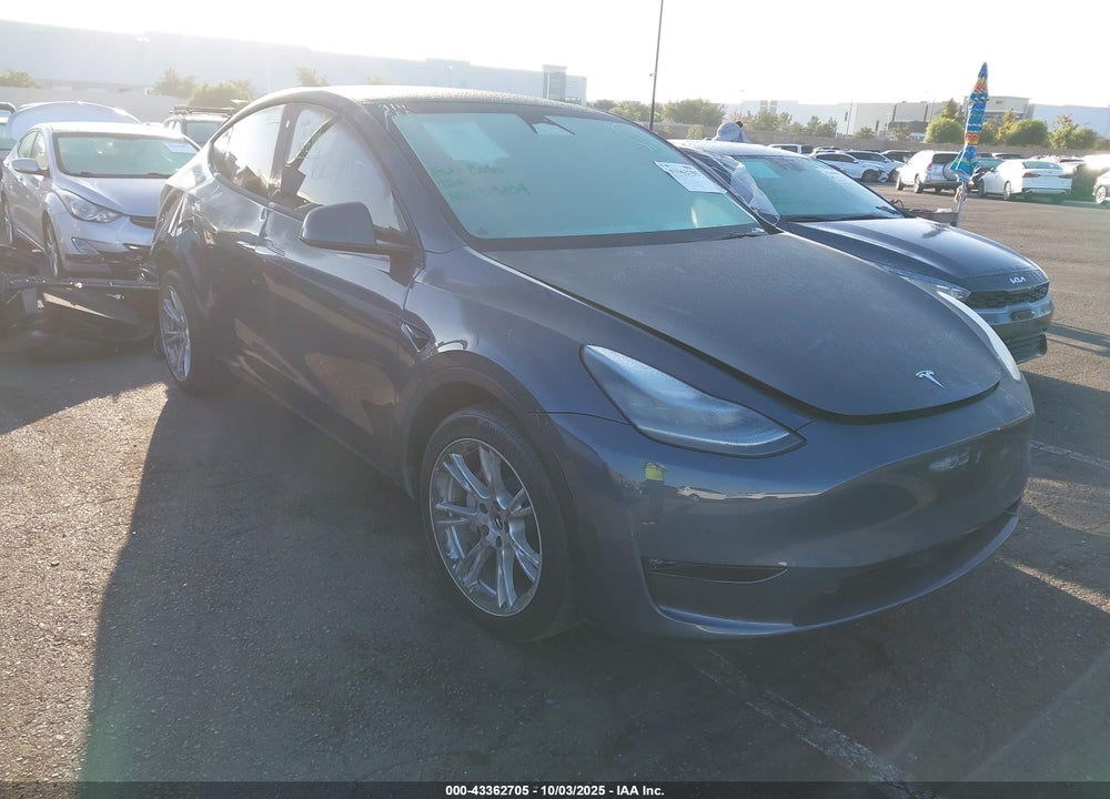 2022 TESLA MODEL Y VIN: 7SAYGDEE1NA020986